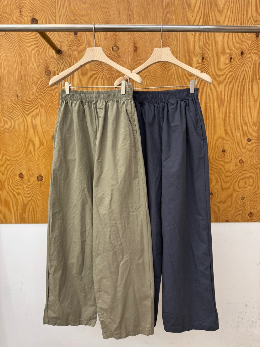 PROJECTVIEW韓國東大門直郵女士新品26夏季休閑褲斜紋棉布水洗PROJECTVIEW休閑褲