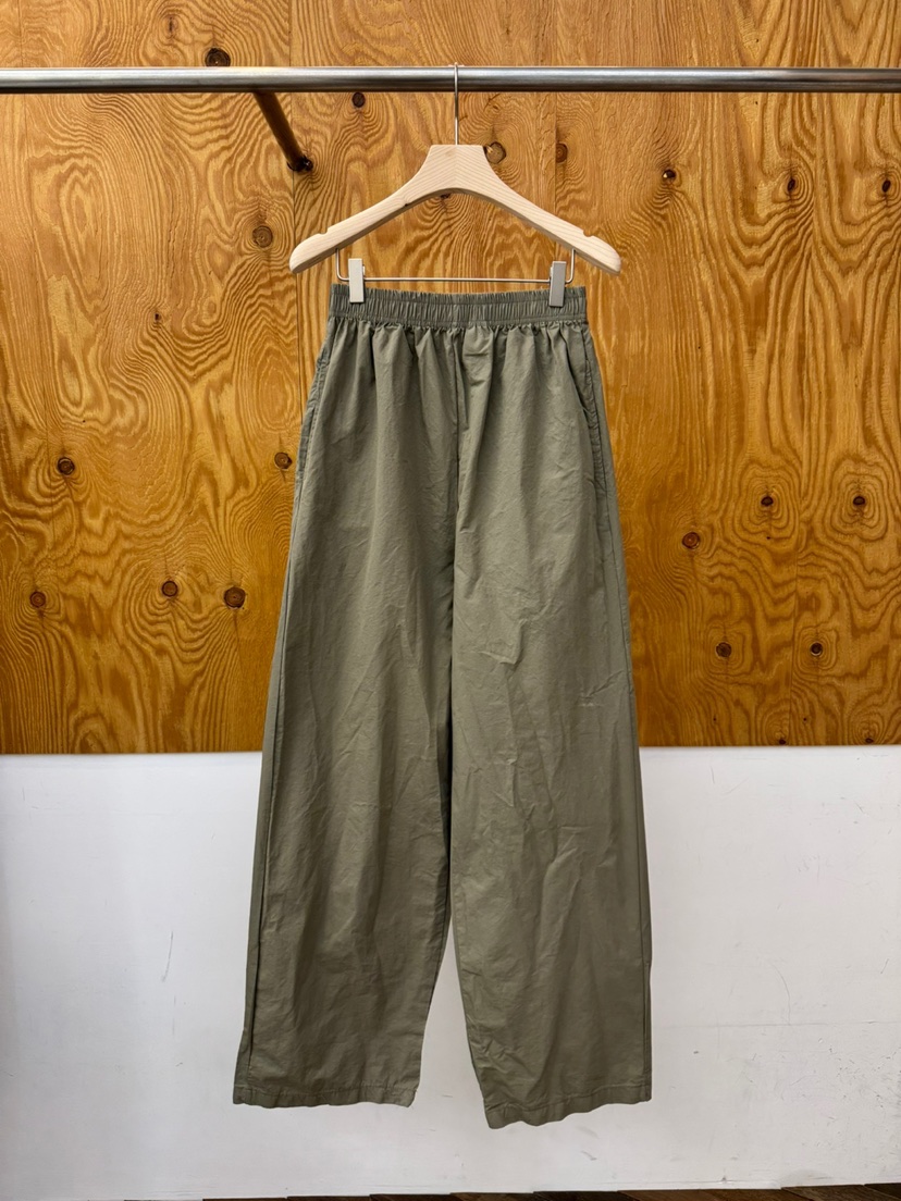 PROJECTVIEW韓國東大門直郵女士新品26夏季休閑褲斜紋棉布水洗PROJECTVIEW休閑褲圖色1