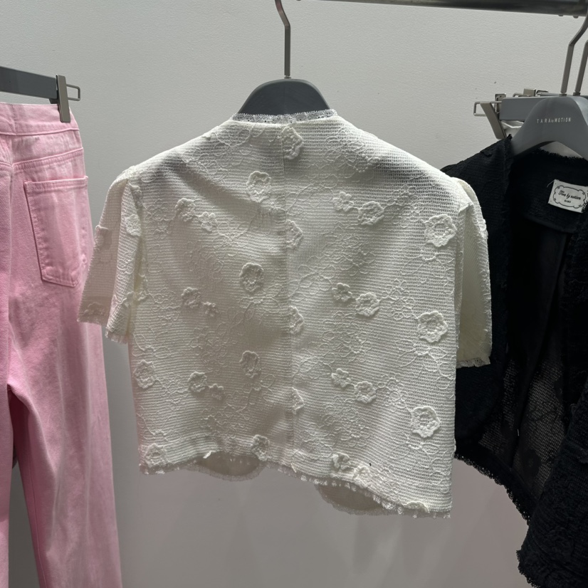 TARABY MOTION韓國代購女裝新品26夏季熱賣推薦夾克粗花呢TARABY MOTION夾克