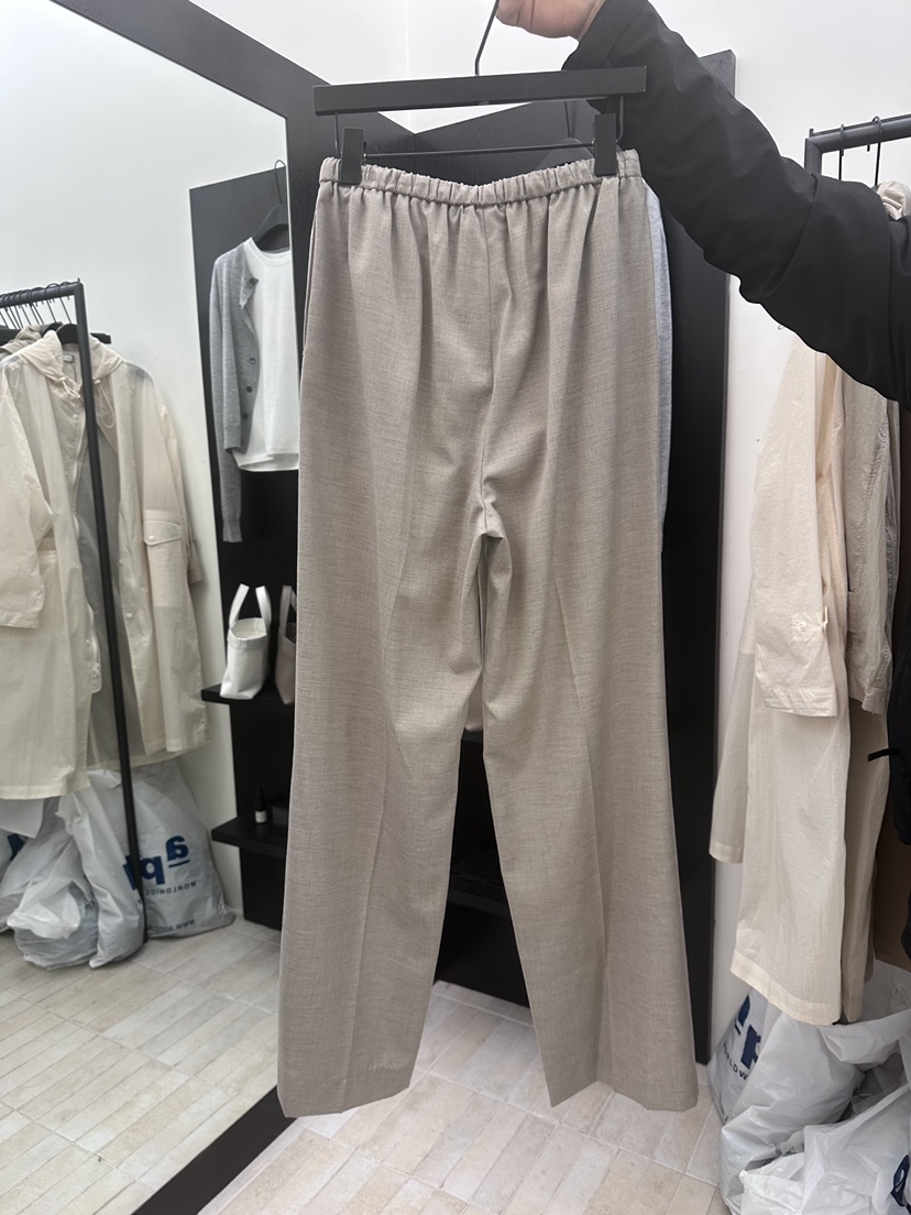 MOANI韓國直郵女士新品職業人氣休閑時尚26夏季休閑褲羊毛MOANI休閑褲