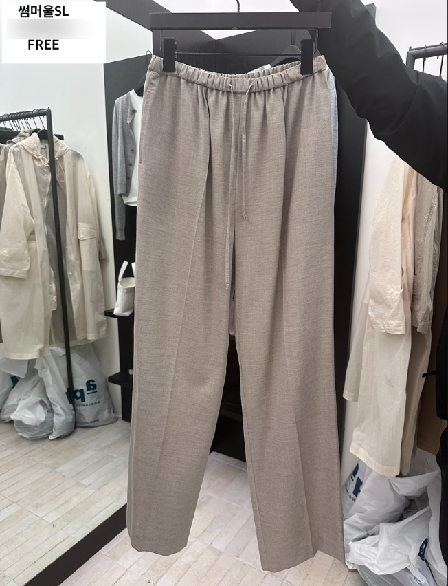MOANI韓國直郵女士新品職業人氣休閑時尚26夏季休閑褲羊毛MOANI休閑褲圖色2