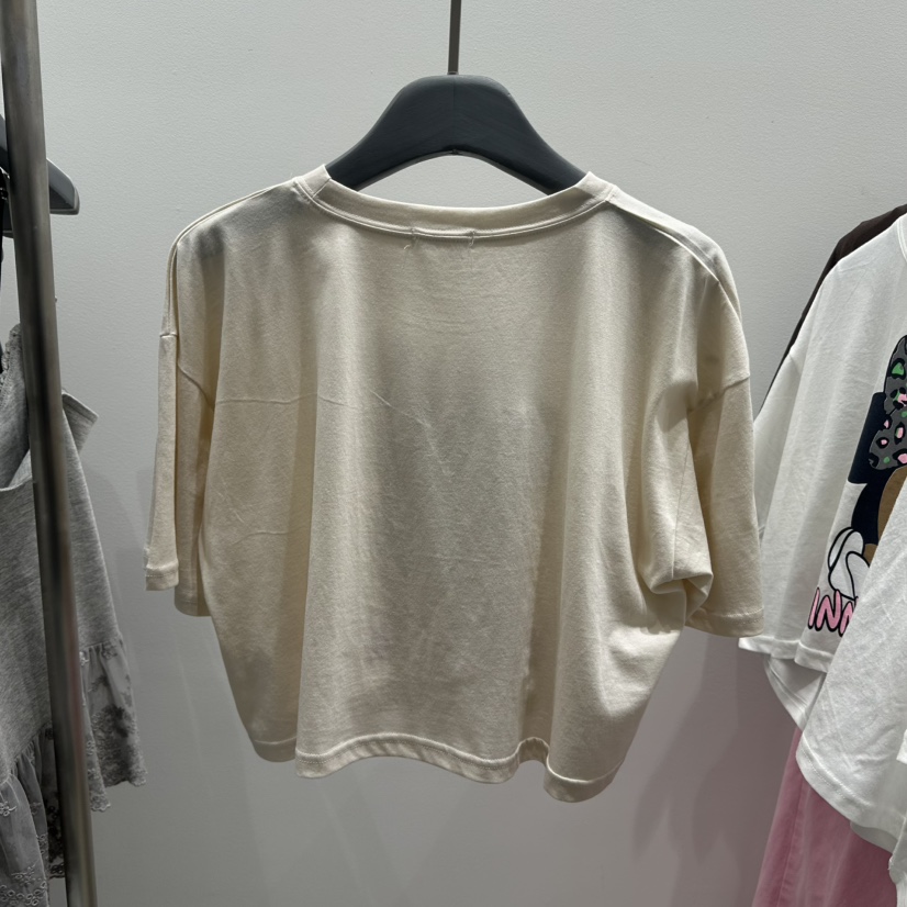 TARABY MOTION韓國直郵實拍女士新品26春夏熱賣時尚T恤豹紋TARABY MOTIONT恤