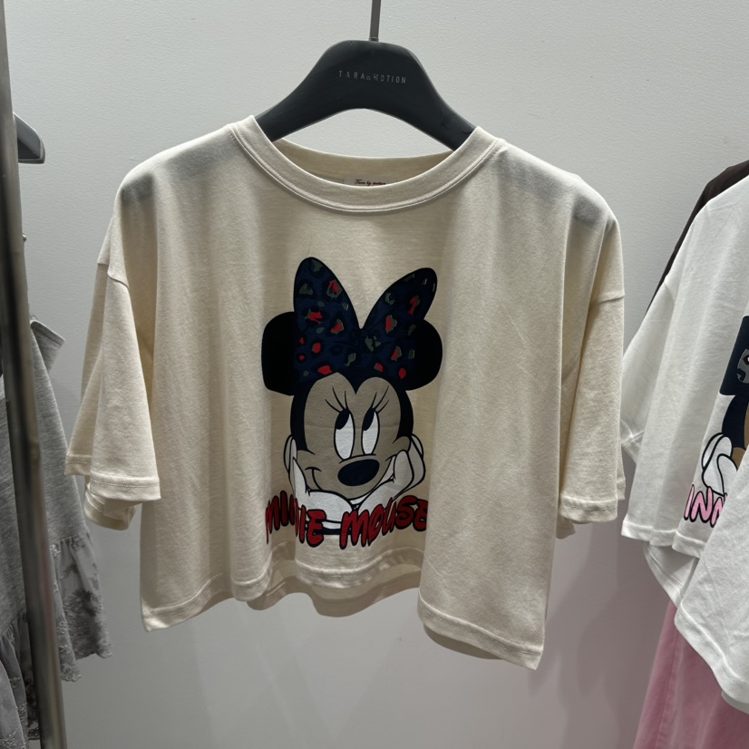 TARABY MOTION韓國直郵實拍女士新品26春夏熱賣時尚T恤豹紋TARABY MOTIONT恤圖色1
