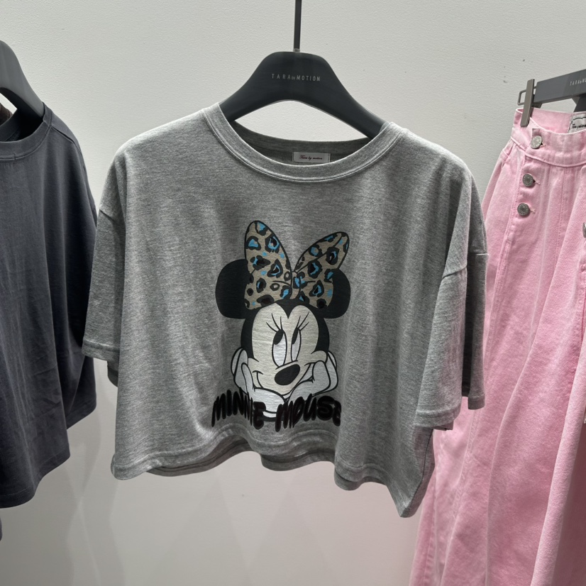 TARABY MOTION韓國直郵實拍女士新品26春夏熱賣時尚T恤豹紋TARABY MOTIONT恤圖色5