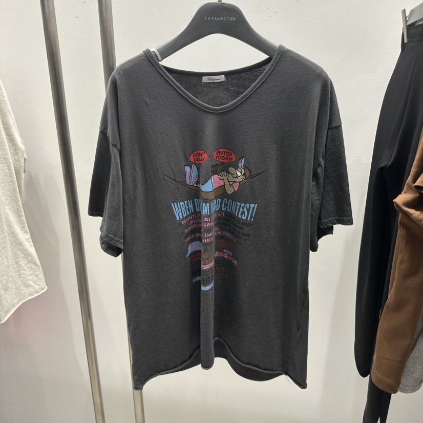 TARABY MOTION韓國直郵實拍女裝新品休閑人氣職業26夏季T恤TARABY MOTIONT恤圖色5