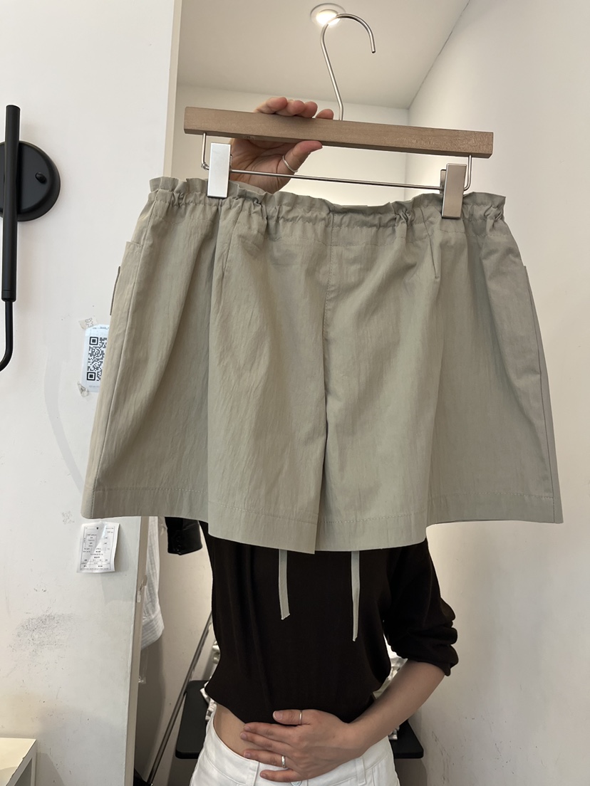 OUVIR韓國直郵實拍女裝新品時尚26夏季熱賣人氣職業短褲口袋O.V.R/OUVIR短褲