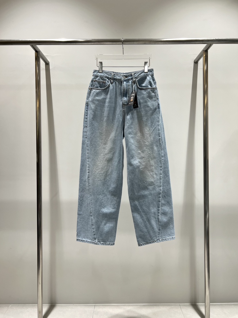 CESTLAVIE韓國代購女裝新品熱賣26春夏人氣推薦職業牛仔褲CESTLAVIE牛仔褲圖色1