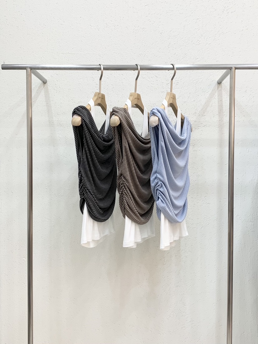 LIGHT AND SALT東大門實拍韓國女士新品26春夏吊帶背心假兩件LIGHT AND SALT吊帶/背心