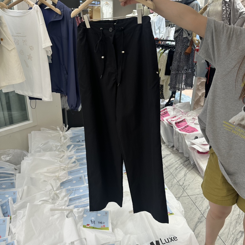OURMOMENT韓國直郵實拍女士新款職業休閑推薦時尚人氣休閑褲OURMOMENT休閑褲圖色2