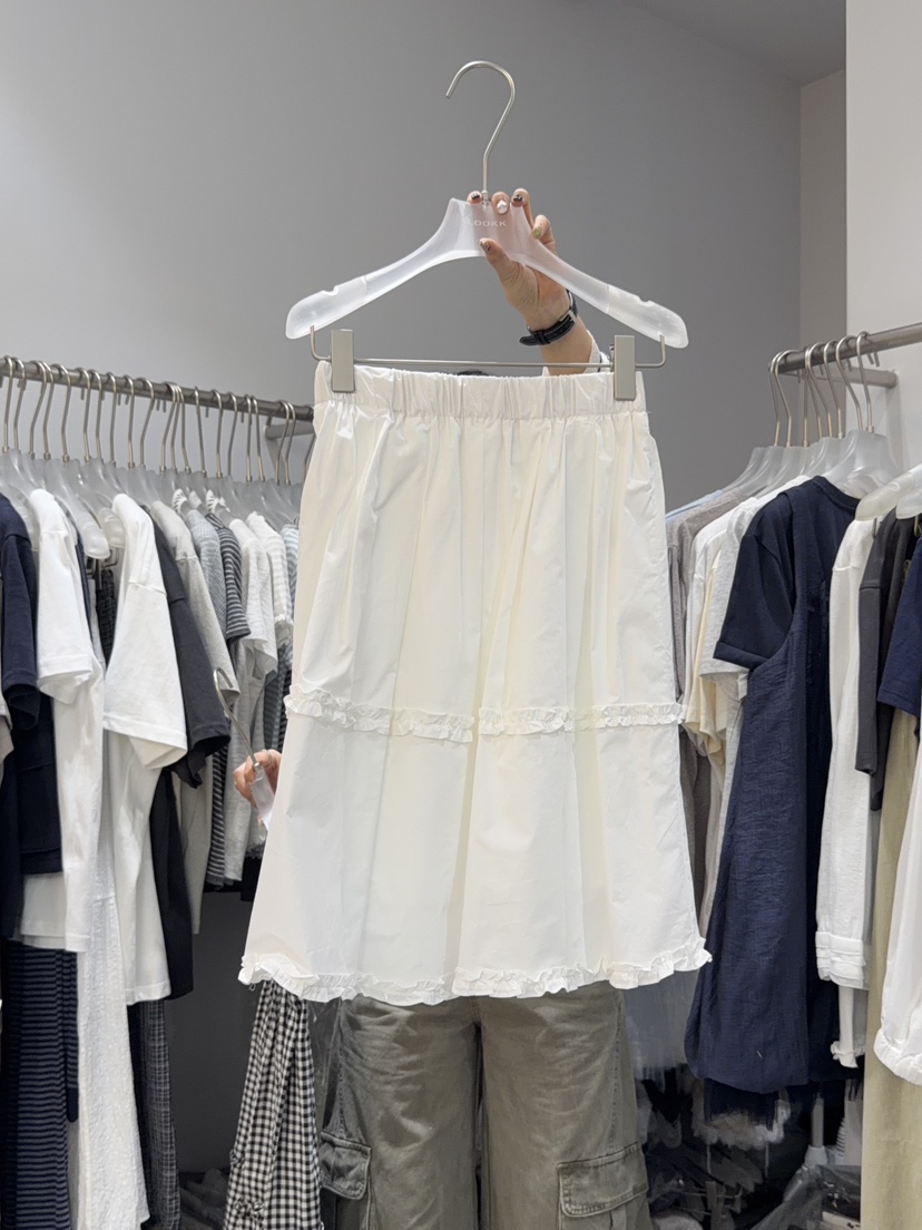LOOKK/MIMME韓國東大門直郵女裝新品26夏季半身裙中短裙LOOKK/MIMME半身裙/中短裙圖色2