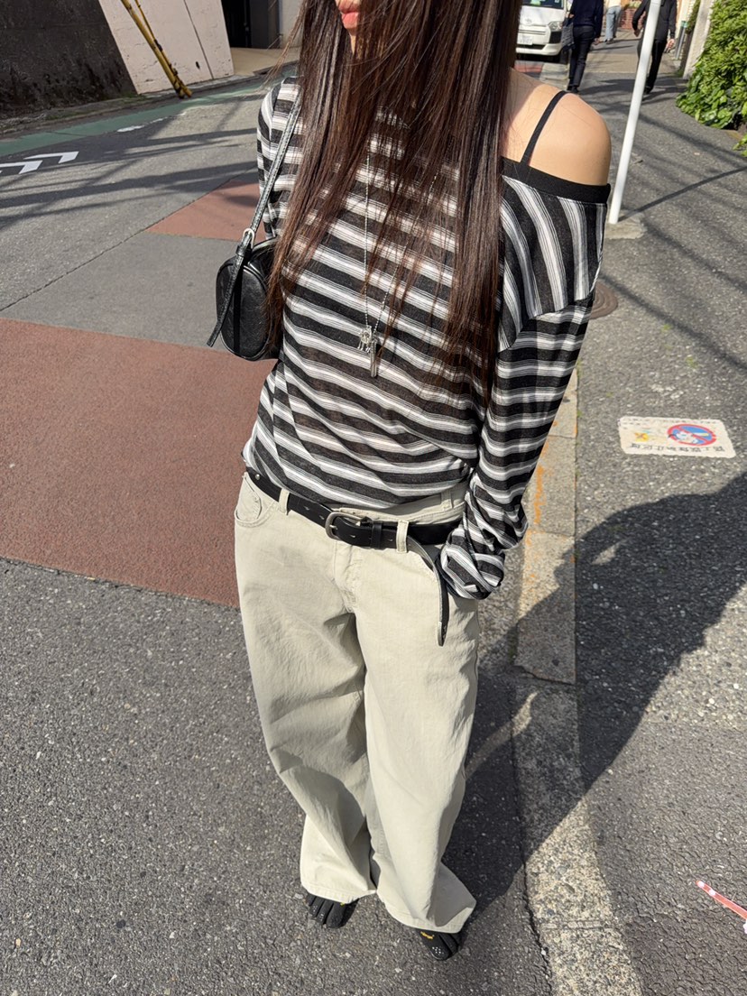 ACME韓國直郵女裝新品26春夏時尚休閑熱賣26夏季人氣長袖T恤ACME長袖T恤