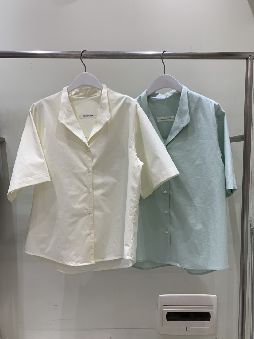 THE SIGNATURE韓國東大門直郵女士新款職業休閑襯衫蕾絲衫THE SIGNATURE襯衫/蕾絲衫