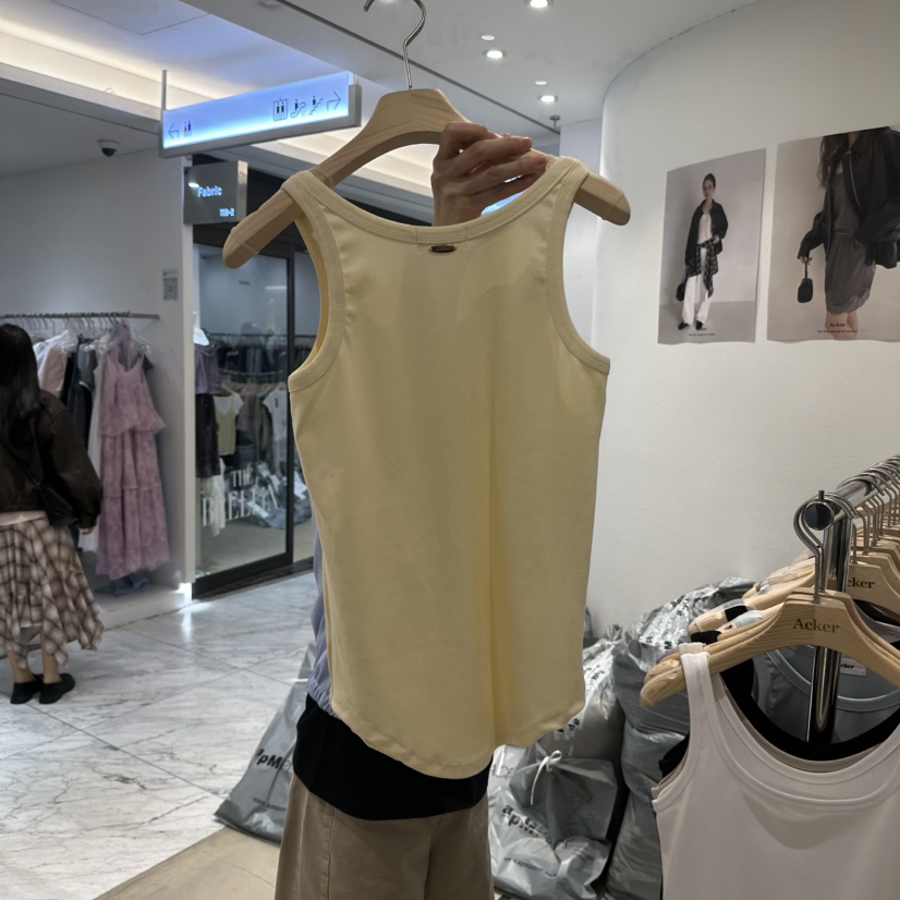 ACKER韓國代購女裝新款休閑熱賣時尚26春夏人氣推薦吊帶背心ACKER吊帶/背心
