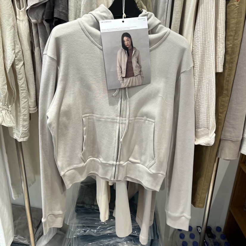 THE STARDUST韓國東大門直郵女士新品推薦夾克拉鏈連帽衫THE STARDUST夾克圖色2