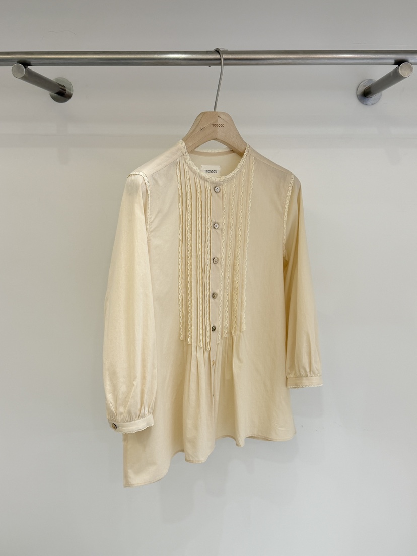 TOOGOOD韓國直郵女裝新品26春夏26夏季熱賣休閑襯衫蕾絲衫TOOGOOD襯衫/蕾絲衫圖色2
