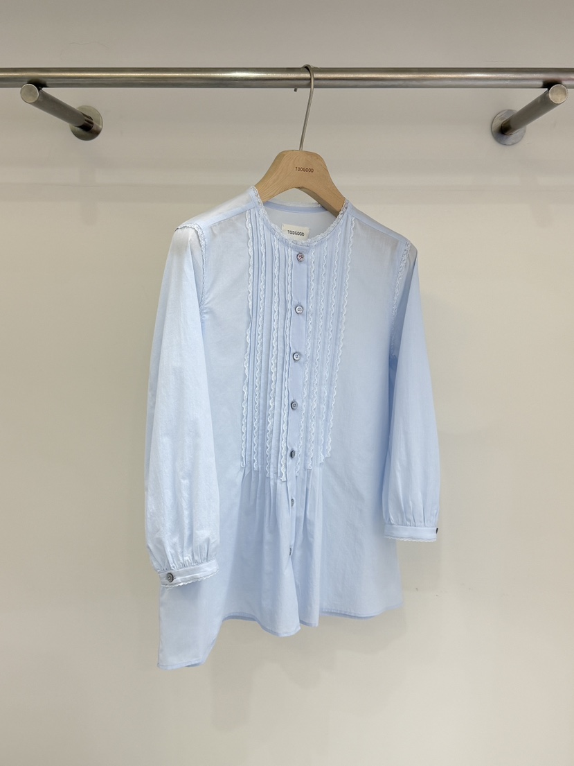 TOOGOOD韓國直郵女裝新品26春夏26夏季熱賣休閑襯衫蕾絲衫TOOGOOD襯衫/蕾絲衫圖色3