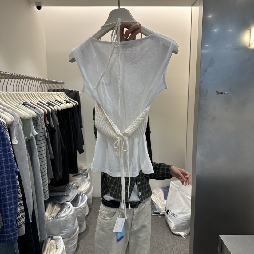 ALTER韓國直郵女裝新品時尚推薦熱賣26夏季吊帶背心不含內搭Alter吊帶/背心