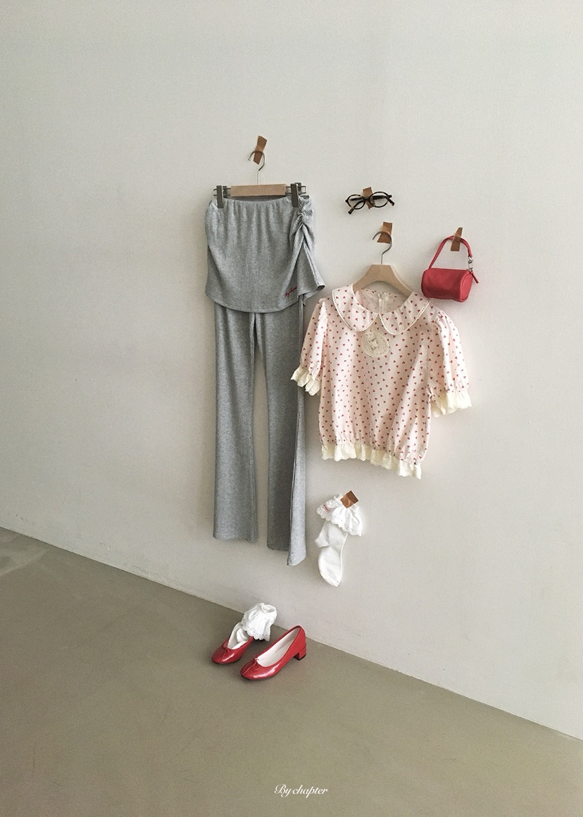 BY CHAPTER韓國代購女裝新款26夏季推薦人氣襯衫蕾絲衫蕾絲BY Chapter襯衫/蕾絲衫