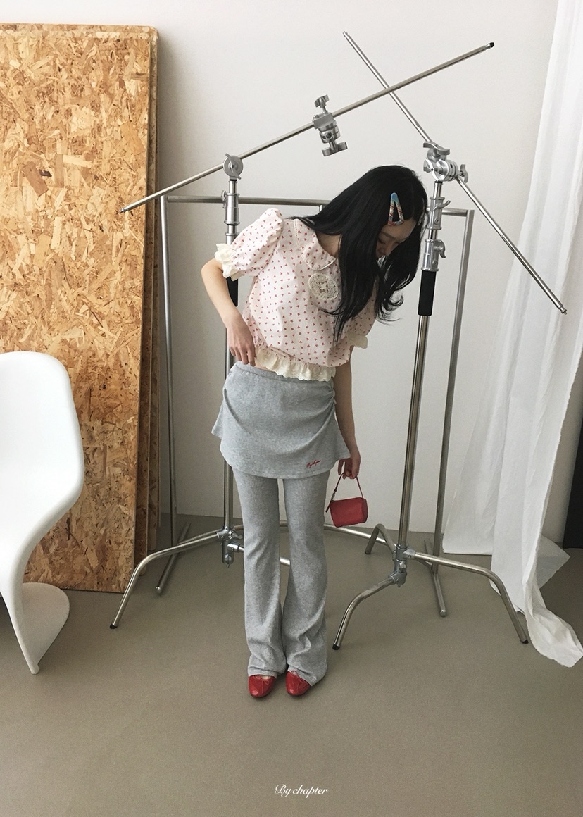 BY CHAPTER韓國代購女裝新款26夏季推薦人氣襯衫蕾絲衫蕾絲BY Chapter襯衫/蕾絲衫