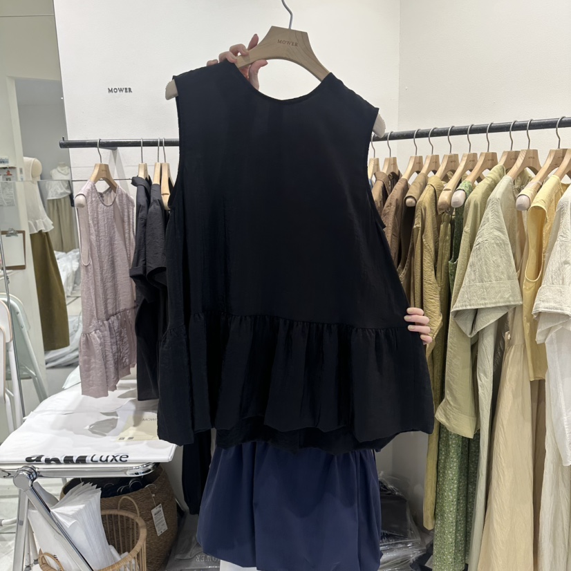 MOWER東大門實拍韓國女士新品26春夏職業人氣26夏季吊帶背心MOWER吊帶/背心圖色3
