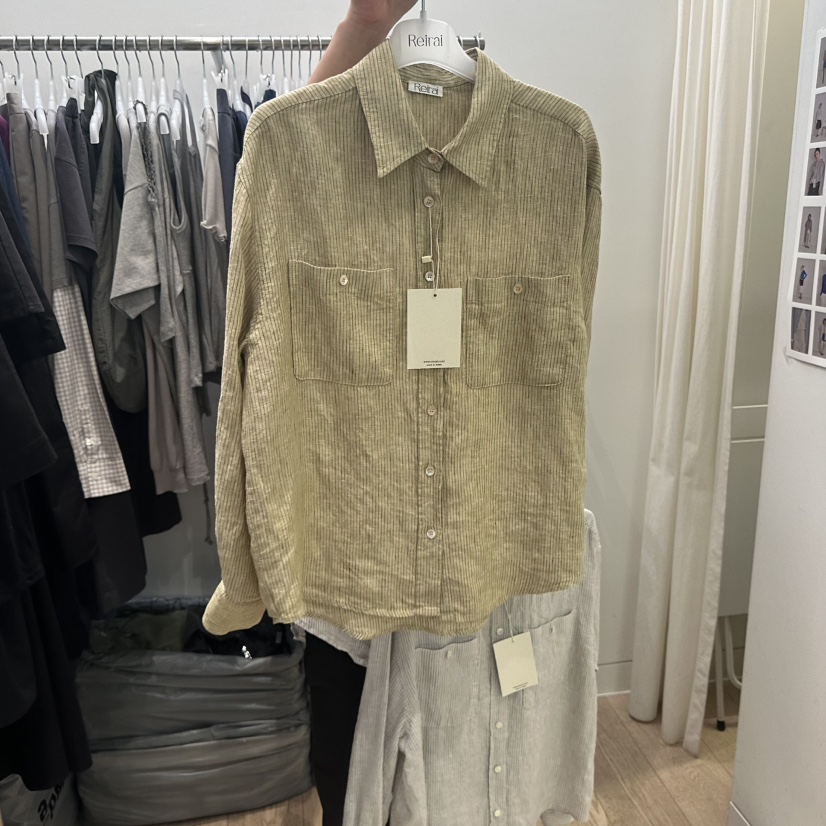 REIRAI韓國直郵女士新品熱賣26夏季職業人氣推薦襯衫蕾絲衫Reirai襯衫/蕾絲衫圖色2