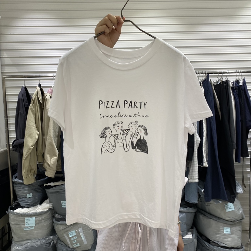 BRICKLANE韓國東大門代購女裝新品時尚人氣26春夏熱賣T恤BRICKLANET恤圖色2