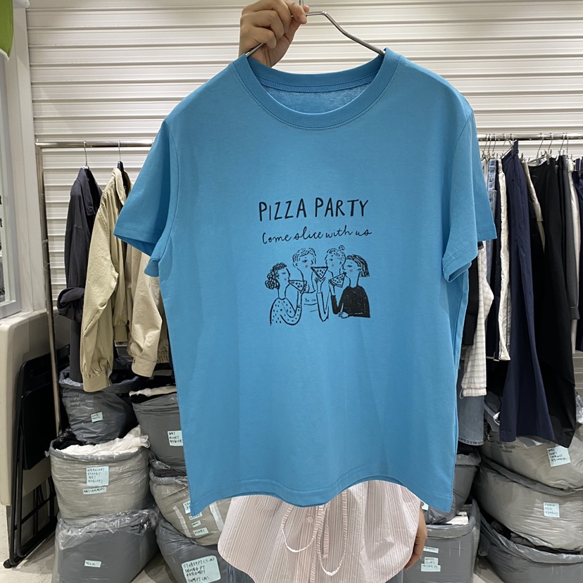 BRICKLANE韓國東大門代購女裝新品時尚人氣26春夏熱賣T恤BRICKLANET恤圖色3