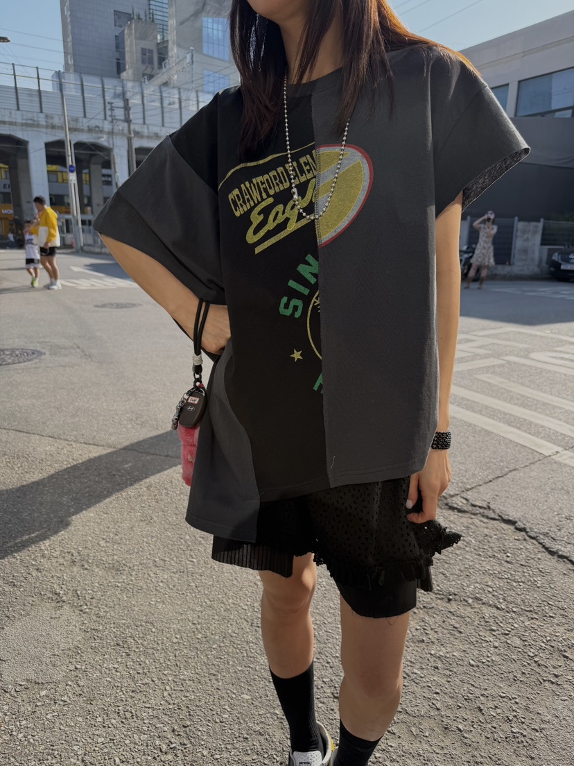 FRANC—L韓國東大門代購女裝新款推薦26夏季職業休閑人氣T恤FRANCT恤