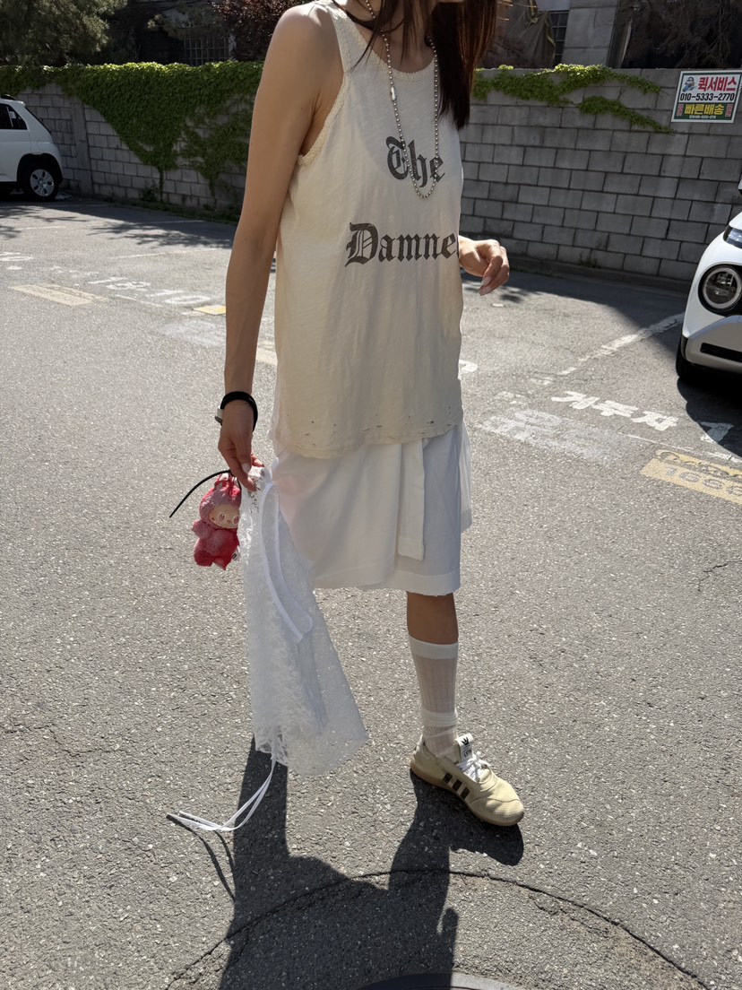 FRANC—L韓國代購女士新款熱賣休閑26夏季吊帶背心復古蕾絲FRANC吊帶/背心