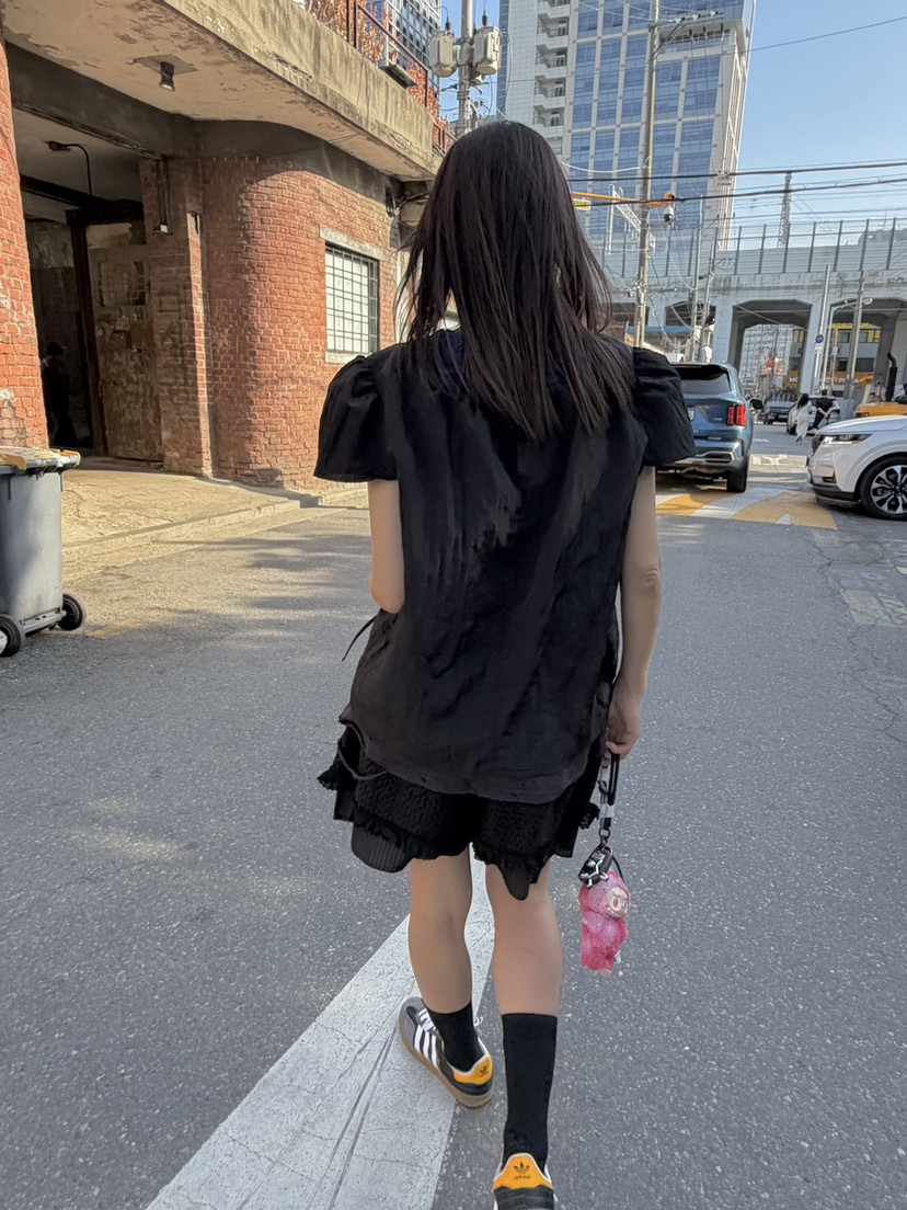 FRANC—L韓國直郵實拍女裝新款推薦熱賣26春夏襯衫蕾絲衫FRANC襯衫/蕾絲衫