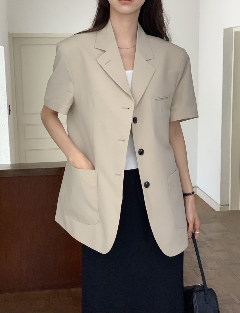 NOTICE東大門實拍韓國女士新款26春夏26夏季人氣推薦夾克NOTICE夾克