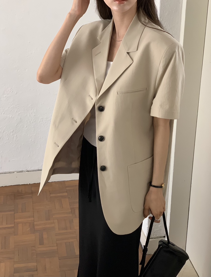 NOTICE東大門實拍韓國女士新款26春夏26夏季人氣推薦夾克NOTICE夾克