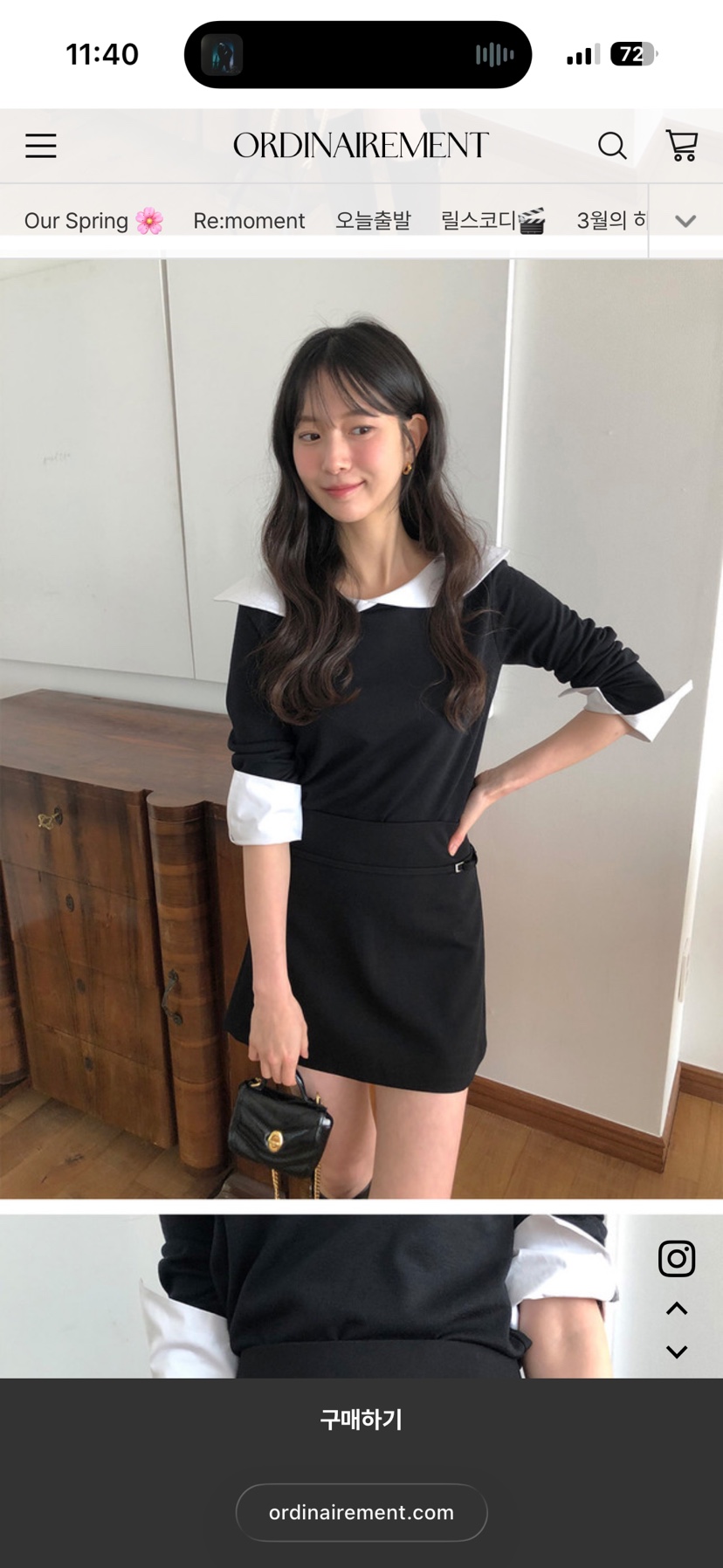 空韓國東大門代購女裝新品休閑26夏季人氣推薦26春夏短裙腰帶空短裙