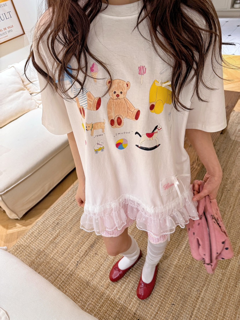 BOUTIQUE-L韓國直郵女裝新品推薦時尚職業休閑26夏季T恤BOUTIQUE-LT恤