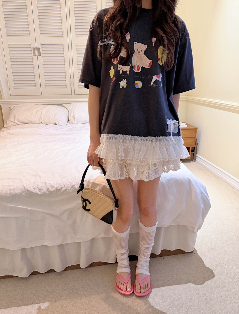 BOUTIQUE-L韓國直郵女裝新品推薦時尚職業休閑26夏季T恤BOUTIQUE-LT恤