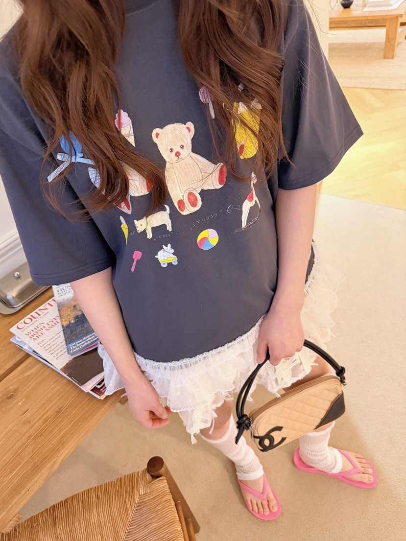BOUTIQUE-L韓國直郵女裝新品推薦時尚職業休閑26夏季T恤BOUTIQUE-LT恤