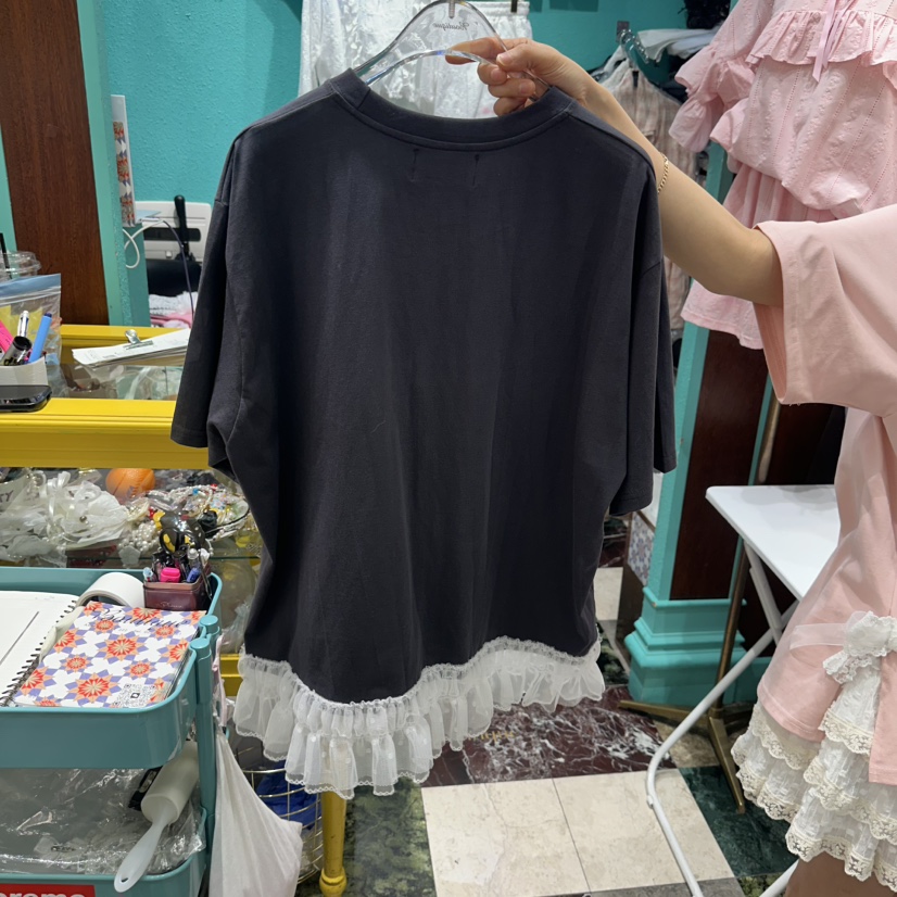 BOUTIQUE-L韓國直郵女裝新品推薦時尚職業休閑26夏季T恤BOUTIQUE-LT恤