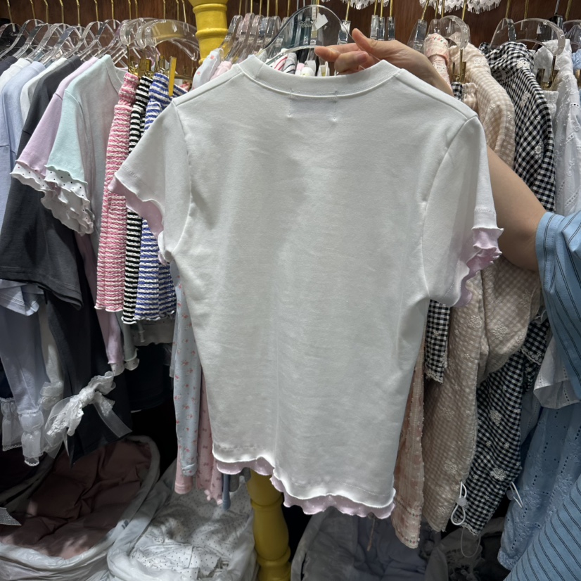 BOUTIQUE-L東大門實拍韓國女士新品推薦職業時尚人氣T恤BOUTIQUE-LT恤