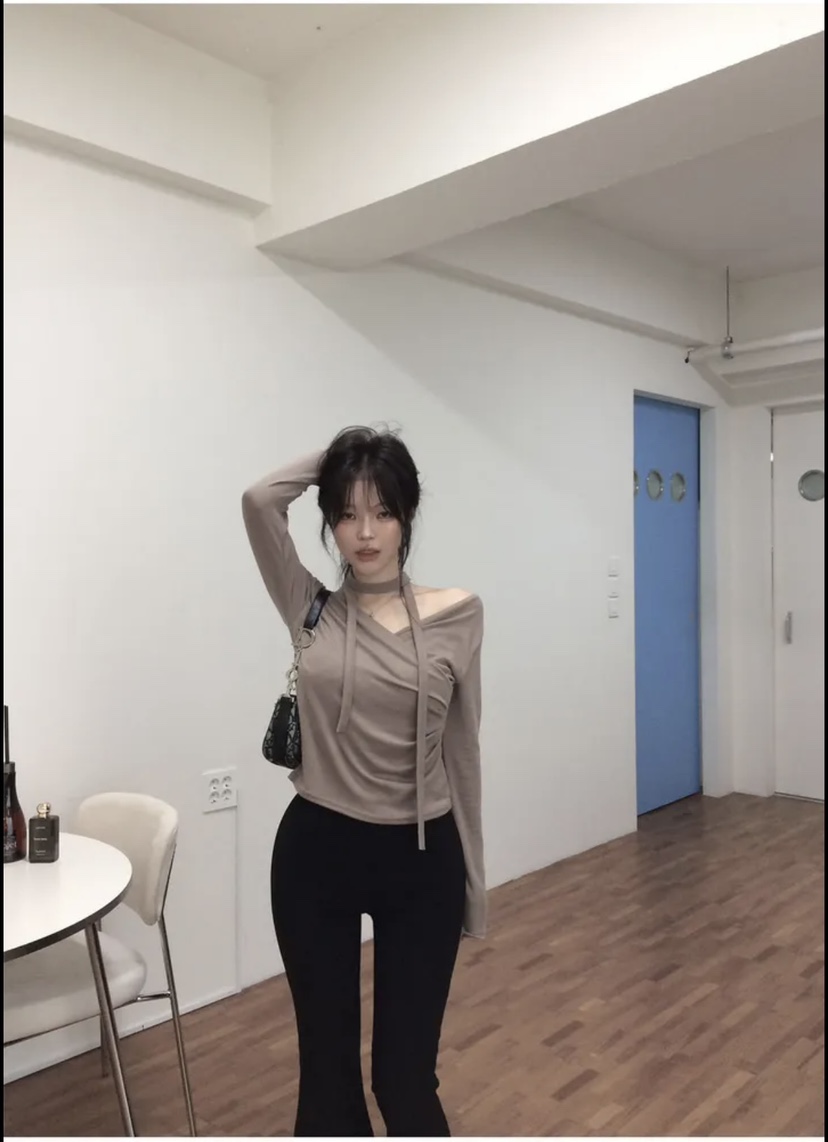 空韓國直郵女士新款休閑熱賣時尚推薦職業26春夏人氣休閑褲空休閑褲