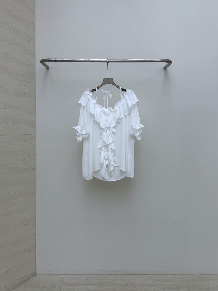 AB韓國東大門代購女士新款時尚職業26夏季26春夏襯衫蕾絲衫AB襯衫/蕾絲衫圖色1