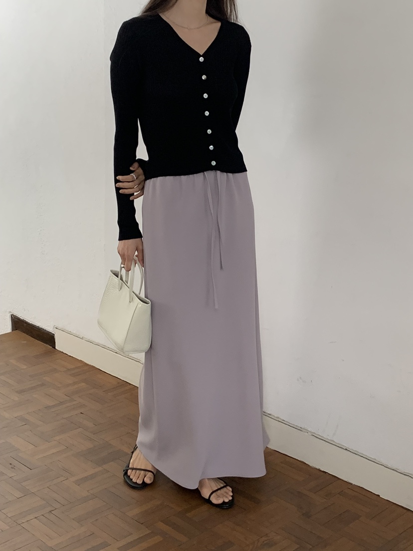 NOTICE韓國直郵女士新款人氣休閑26春夏職業推薦熱賣長裙NOTICE長裙