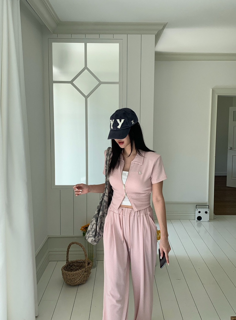 REVE CITE-L韓國直郵實拍女士新款休閑26夏季26春夏T恤拉鏈REVE CITE-LT恤圖色4