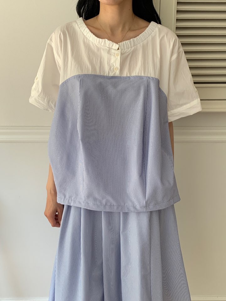 MILUI韓國東大門直郵女裝新款26夏季人氣熱賣職業襯衫蕾絲衫MILUI襯衫/蕾絲衫