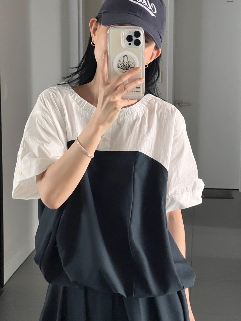 MILUI韓國東大門直郵女裝新款26夏季人氣熱賣職業襯衫蕾絲衫MILUI襯衫/蕾絲衫