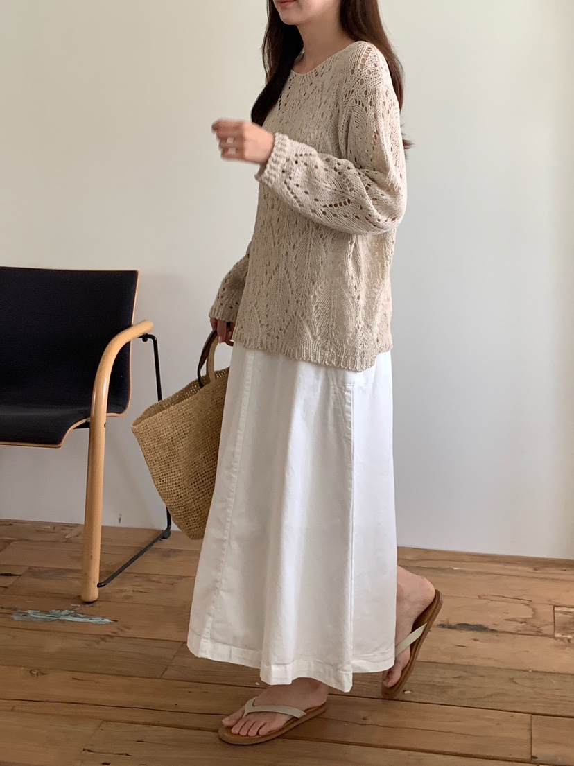 BLEECKER韓國直郵女裝新款26春夏26夏季推薦熱賣長裙口袋BLEECKER長裙