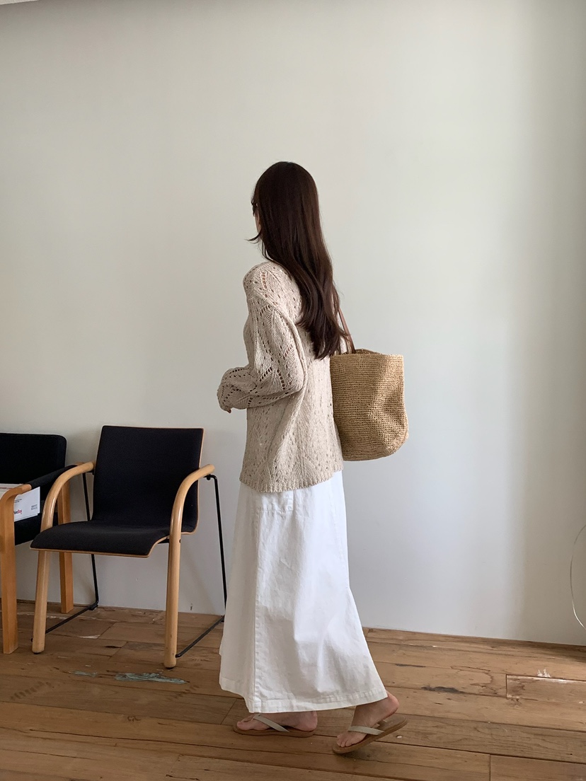 BLEECKER韓國直郵女裝新款26春夏26夏季推薦熱賣長裙口袋BLEECKER長裙