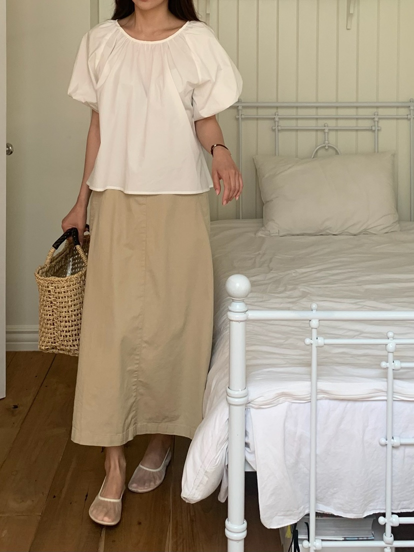 BLEECKER韓國直郵女裝新款26春夏26夏季推薦熱賣長裙口袋BLEECKER長裙