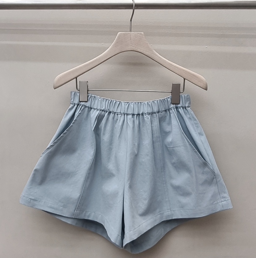 NOTHING韓國東大門代購女士新品26春夏職業時尚休閑短褲鏤空NOTHING短褲圖色1