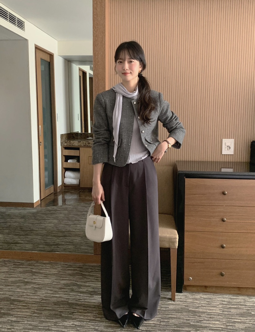 空韓國代購女裝新品休閑26夏季推薦熱賣職業時尚人氣休閑褲空休閑褲