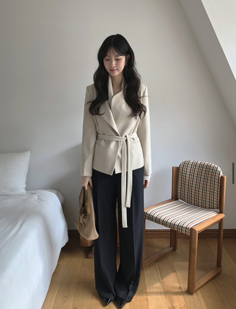 空韓國代購女裝新品休閑26夏季推薦熱賣職業時尚人氣休閑褲空休閑褲